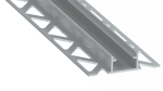 Profile LUMINES type NIPO silver anodized 2,02 m